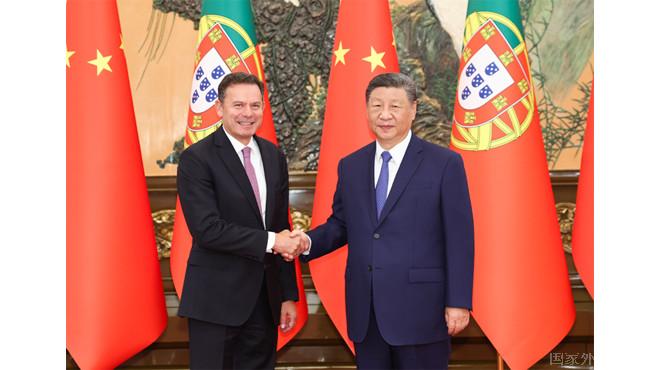 習(xí)近平會(huì)見葡萄牙總理蒙特內(nèi)格羅